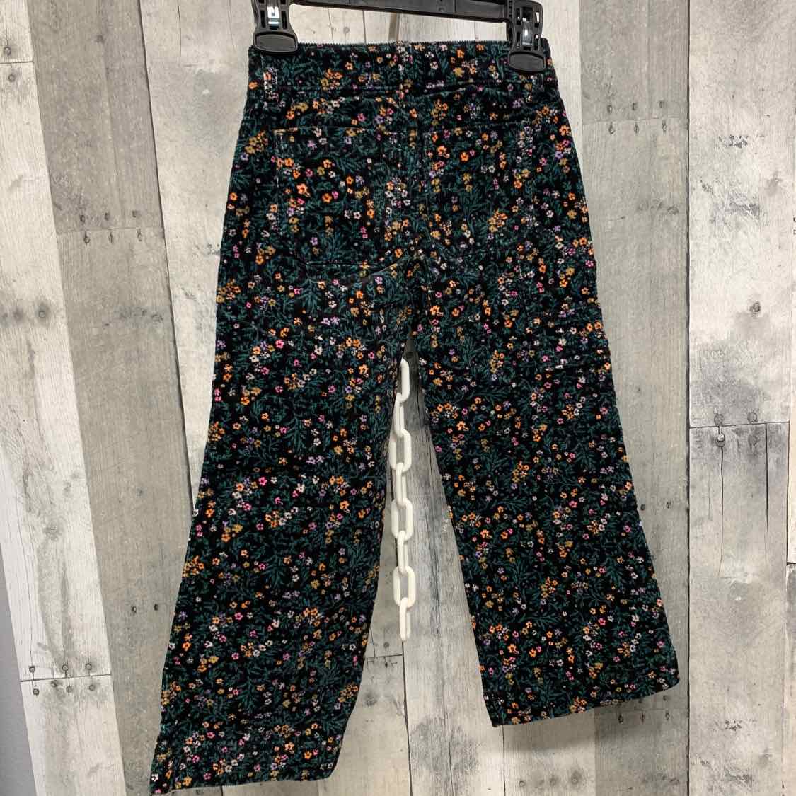 Size 4T Black Floral Print Cat & Jack Pants