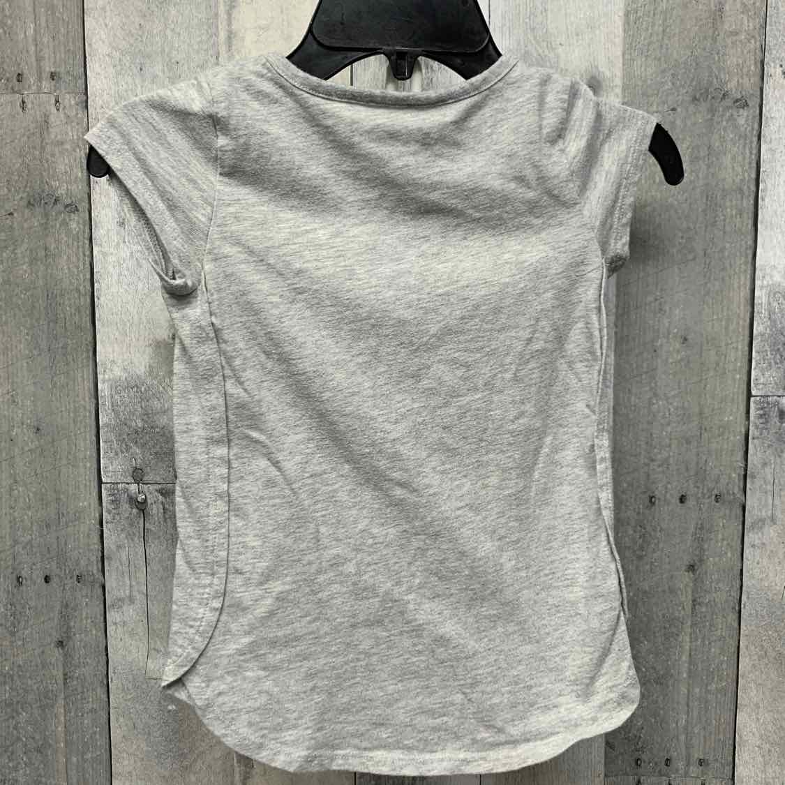 Size 5T Gray/Purple Jumping Beans T Shirt