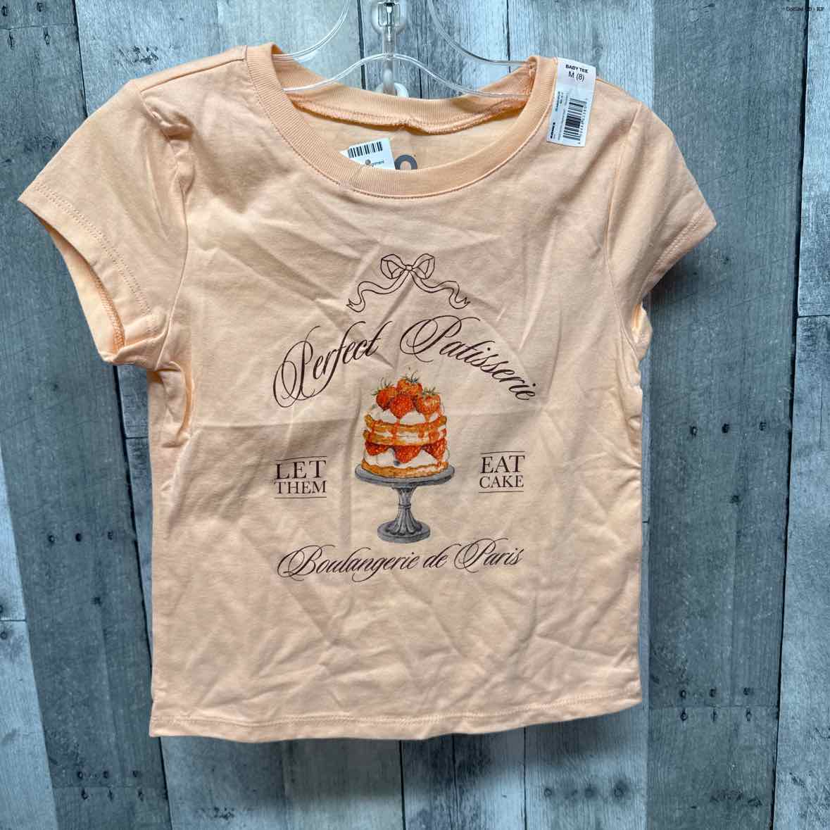 Size Medium Orange Print SO T Shirt