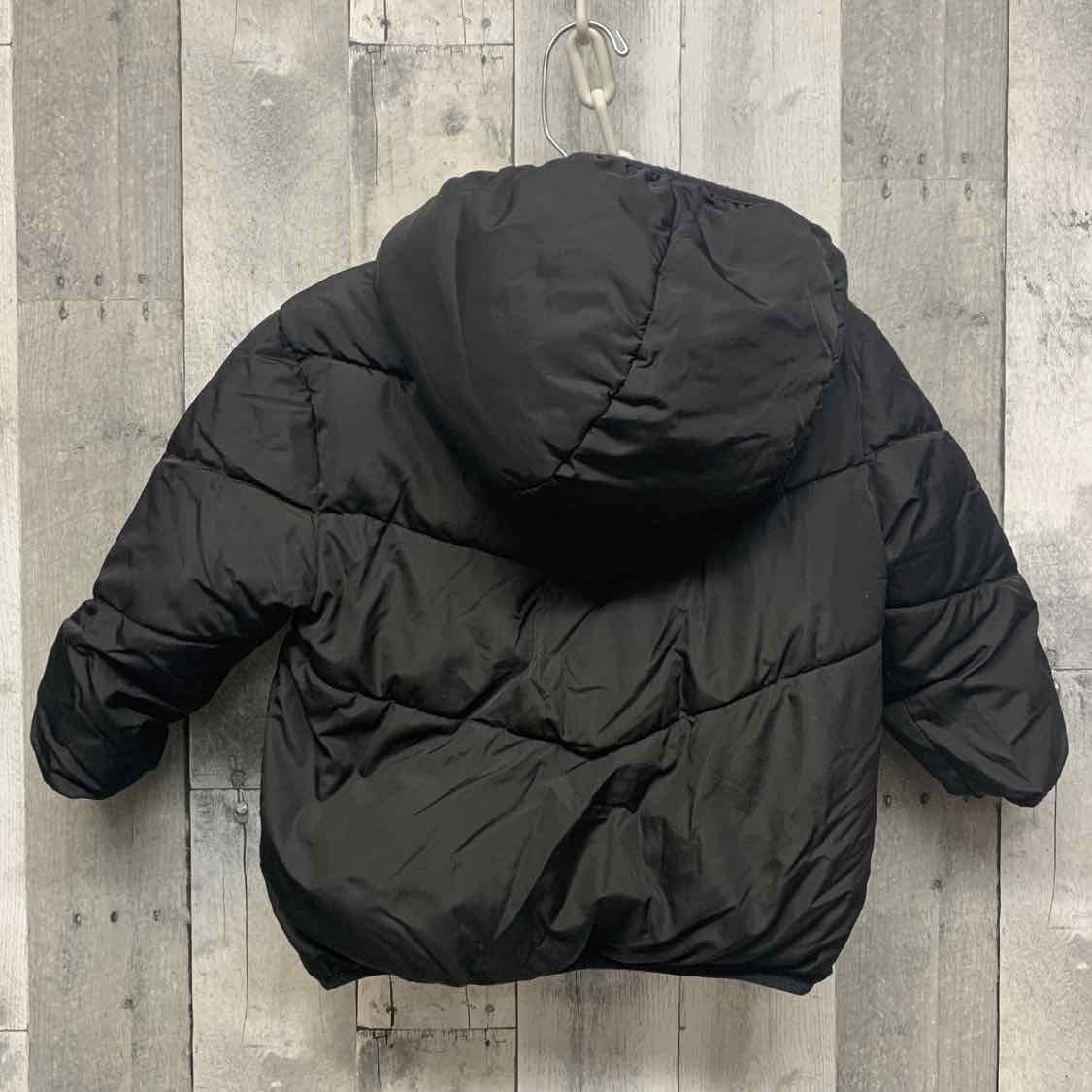 Size 2T Black Swiss Cross Heavy Jacket