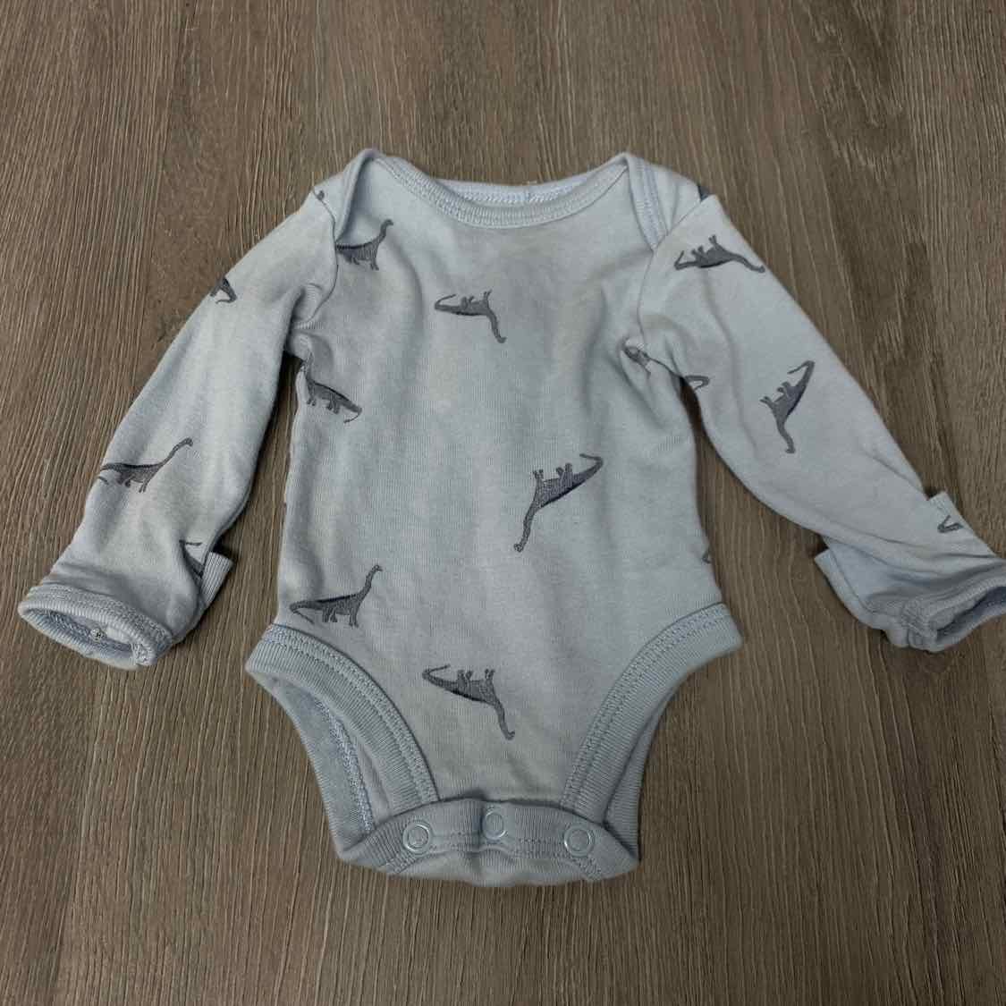 Size Preemie Blue Print Child of Mine Bodysuit