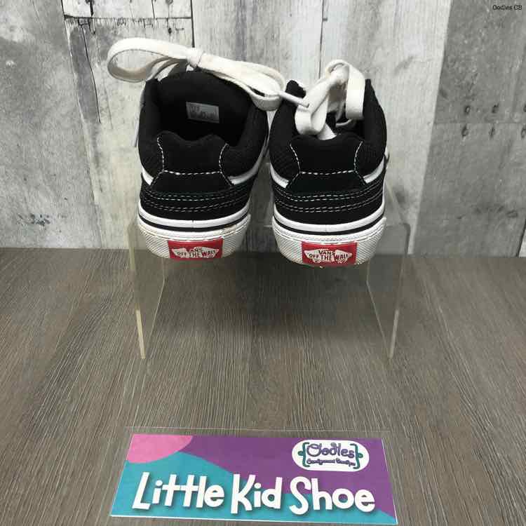 Size 13 Black/White Vans Sneakers