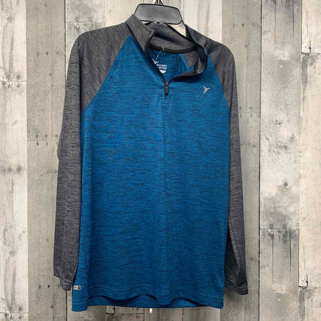 Size 14/16 Blue/Gray Old Navy Pull Over