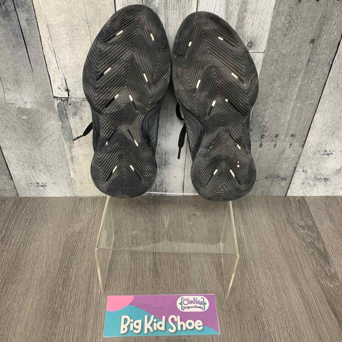 Size 3.5 Black/Gray Sport Brand Sneakers