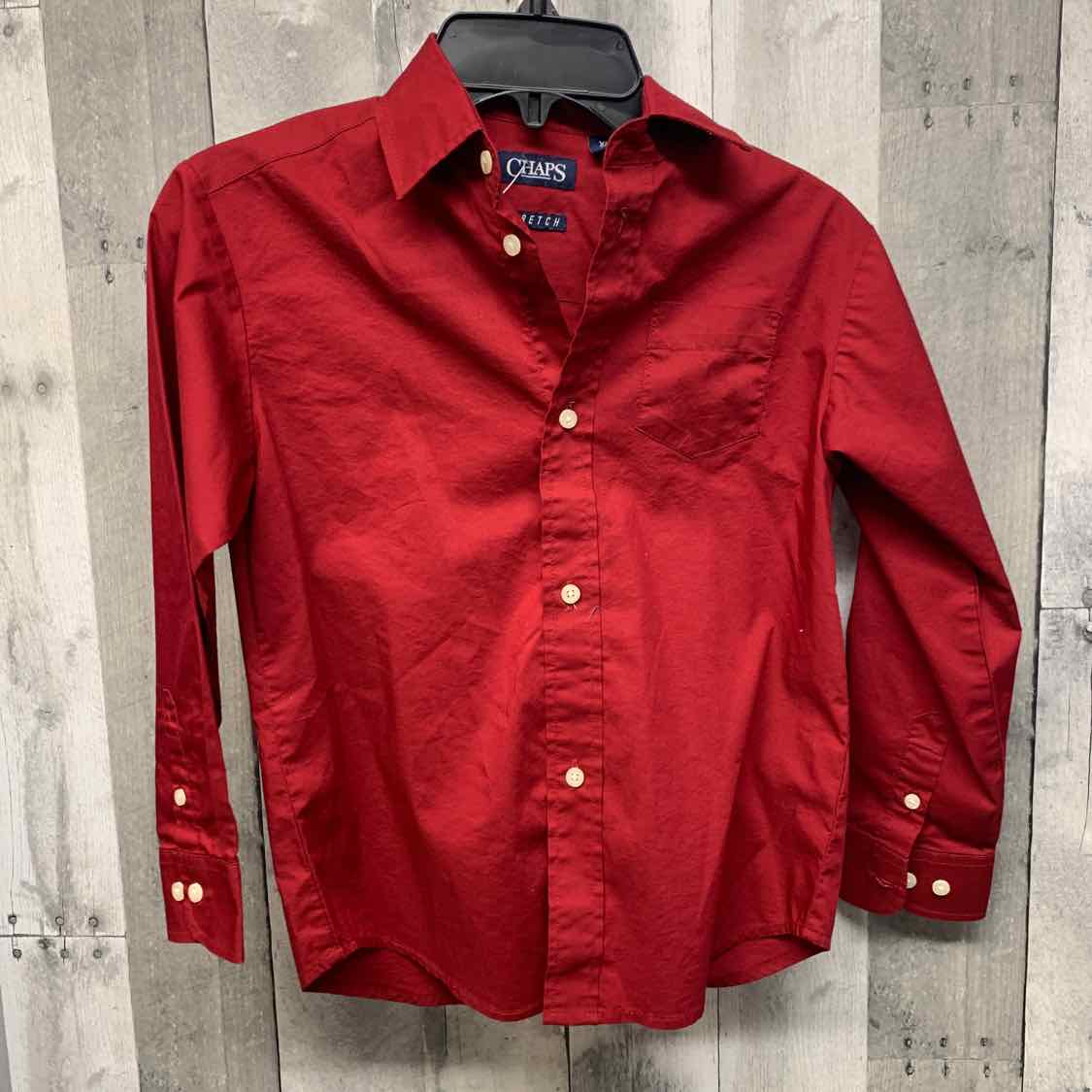 Size 6/7 Red Chaps LS Button Up
