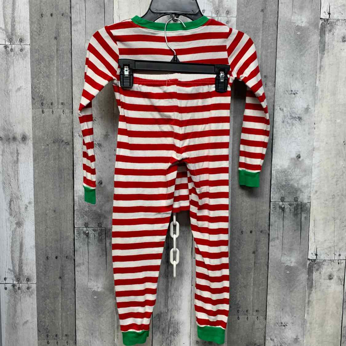 Size 6 Red/Green Members Mark 2pc PJs