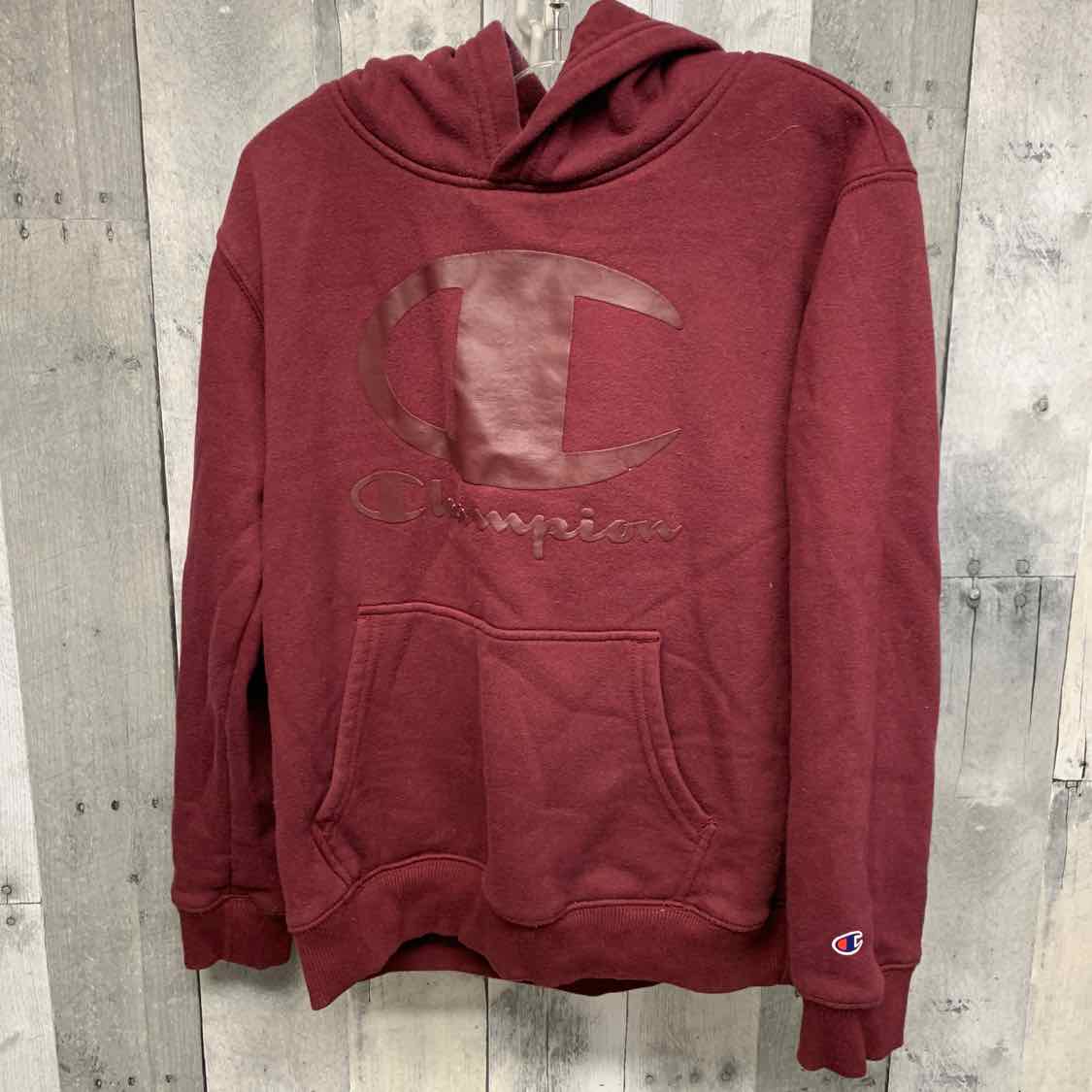 Size Medium Burgundy Champion Pull Over