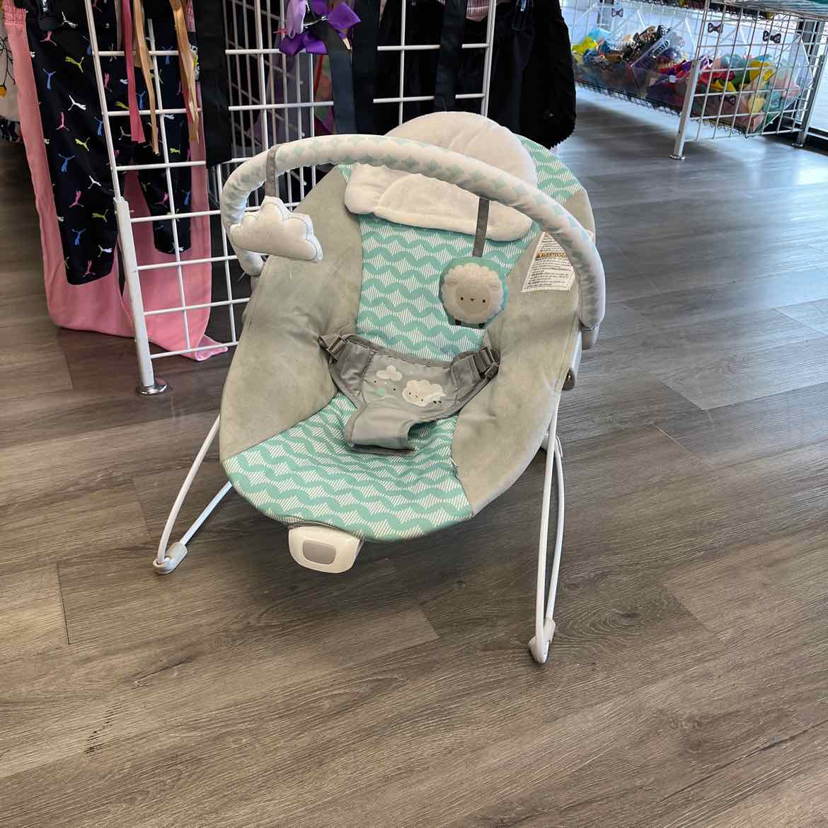 Ingenuity Gray/Teal Bouncer