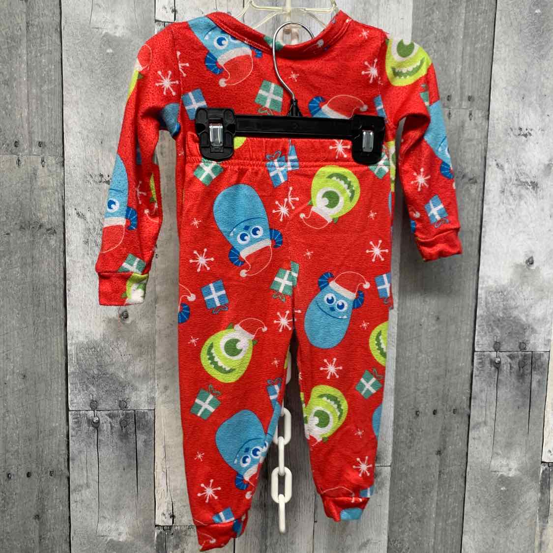 Size 2T Red Disney 2pc PJs