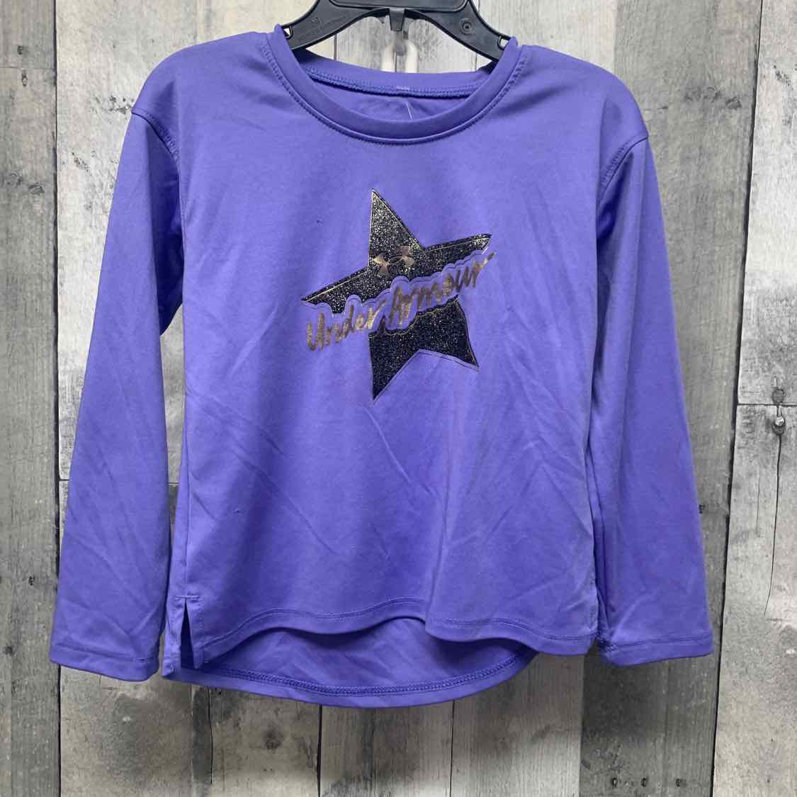 Size 4T Purple/Black Sport Brand Long Sleeve Shirt