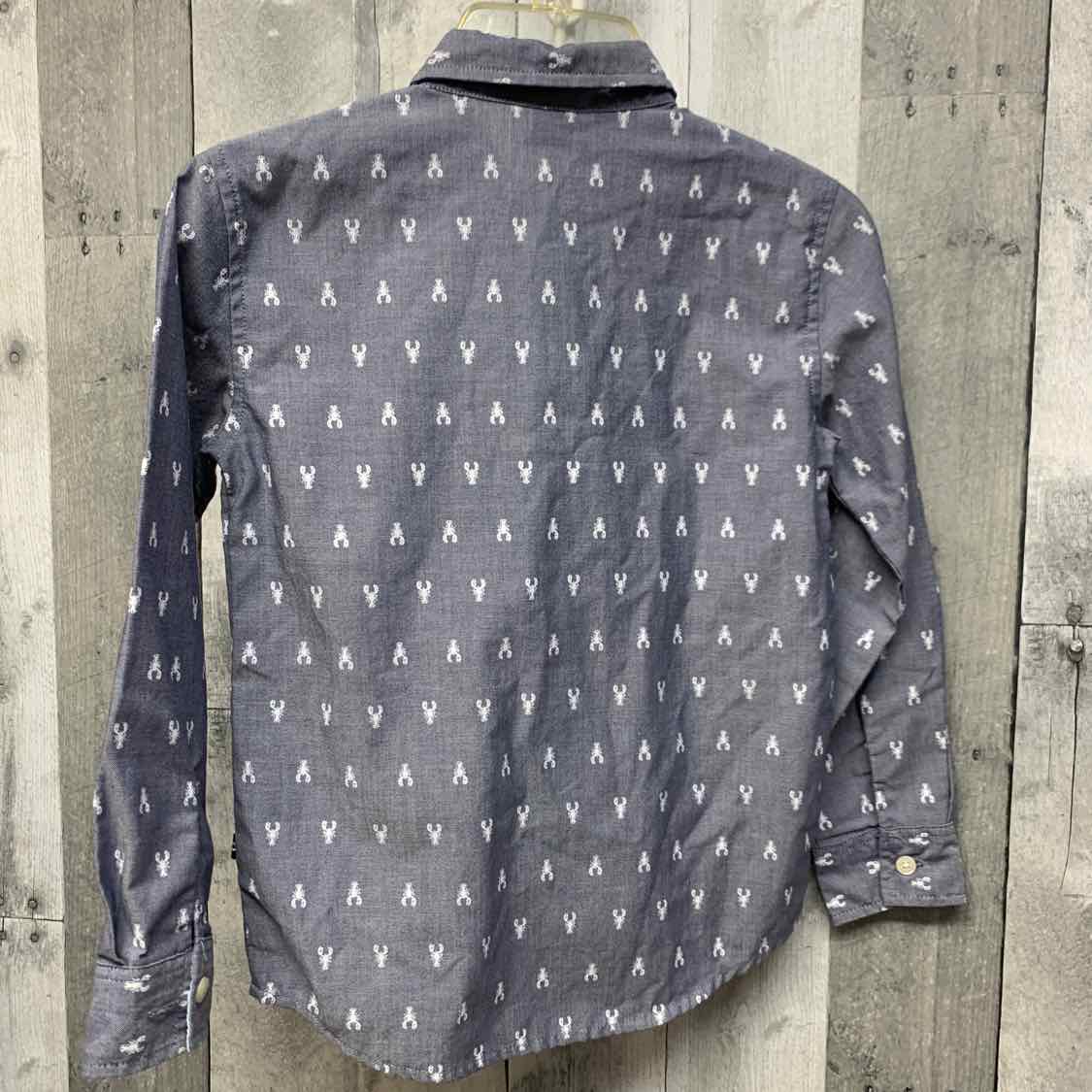 Size 7 Blue Print Nautica LS Button Up