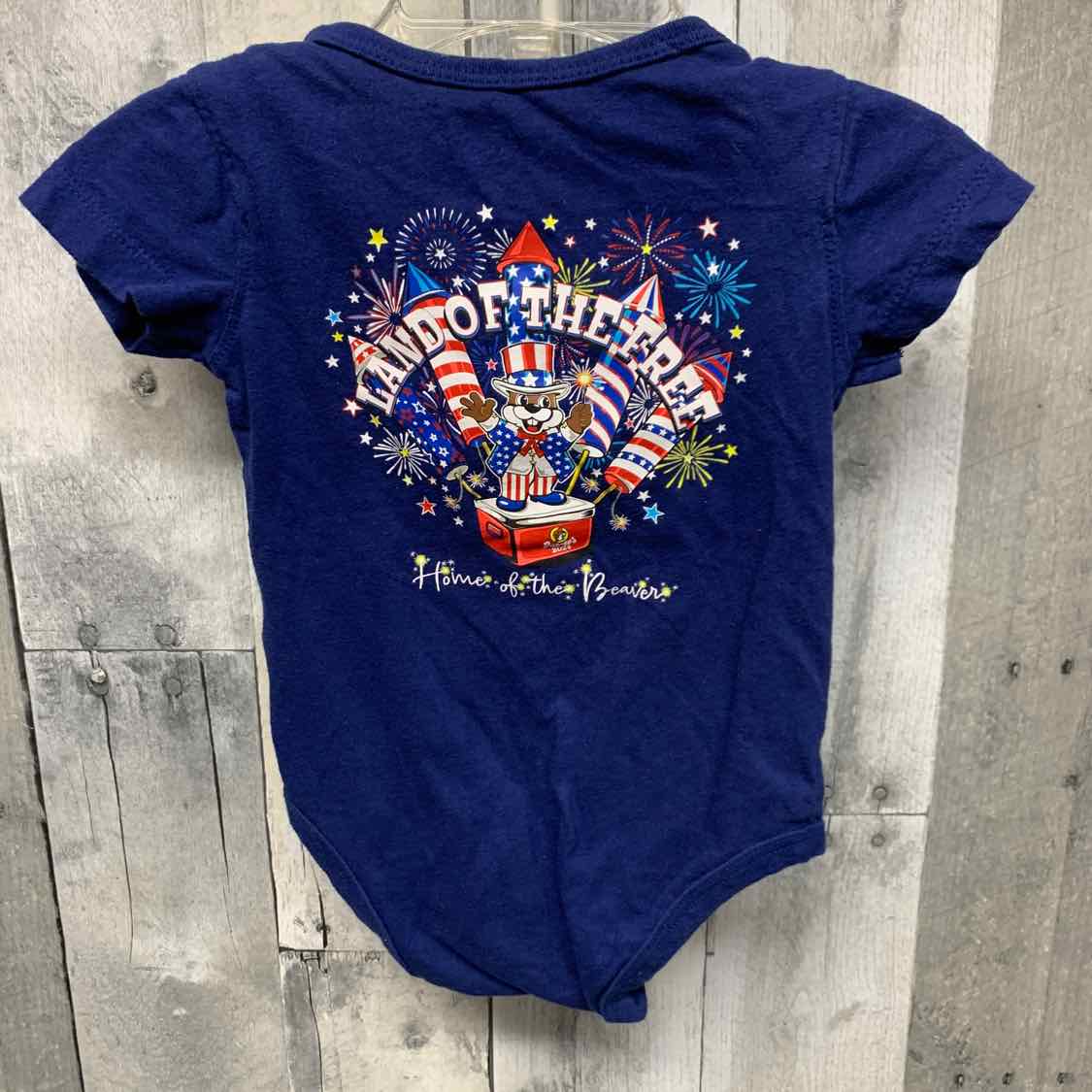 Size 6 Months Navy B Brand Bodysuit