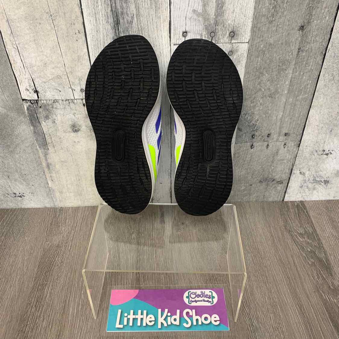 Size 13 Green/Purple Sport Brand Sneakers