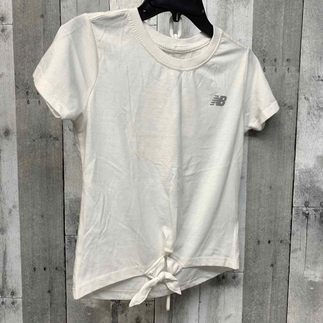 Size 10/12 White New Balance T Shirt