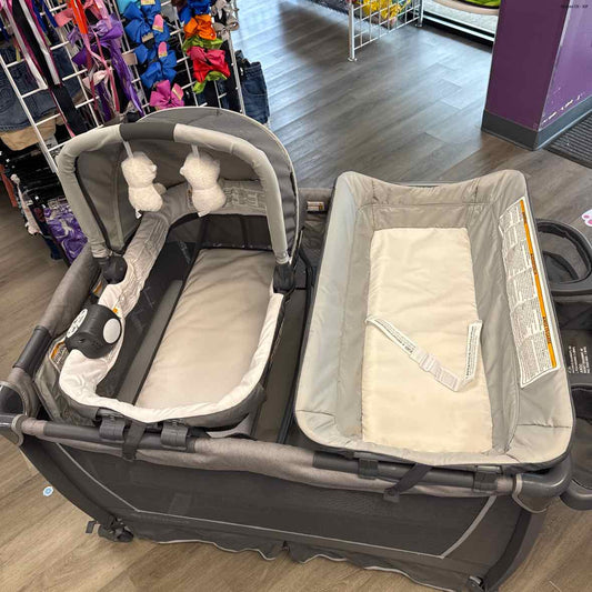 Baby Trend Gray Pack N Play
