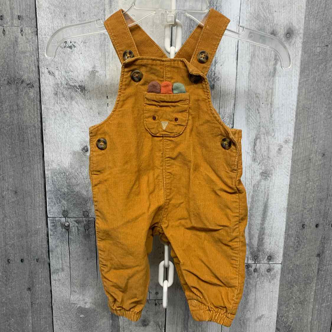 Size Newborn Brown Child of Mine Overalls