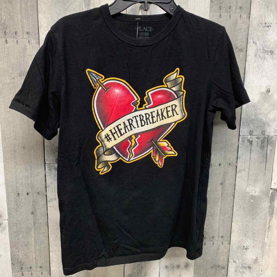 Size 10/12 Black/Red Children's Place T Shirt