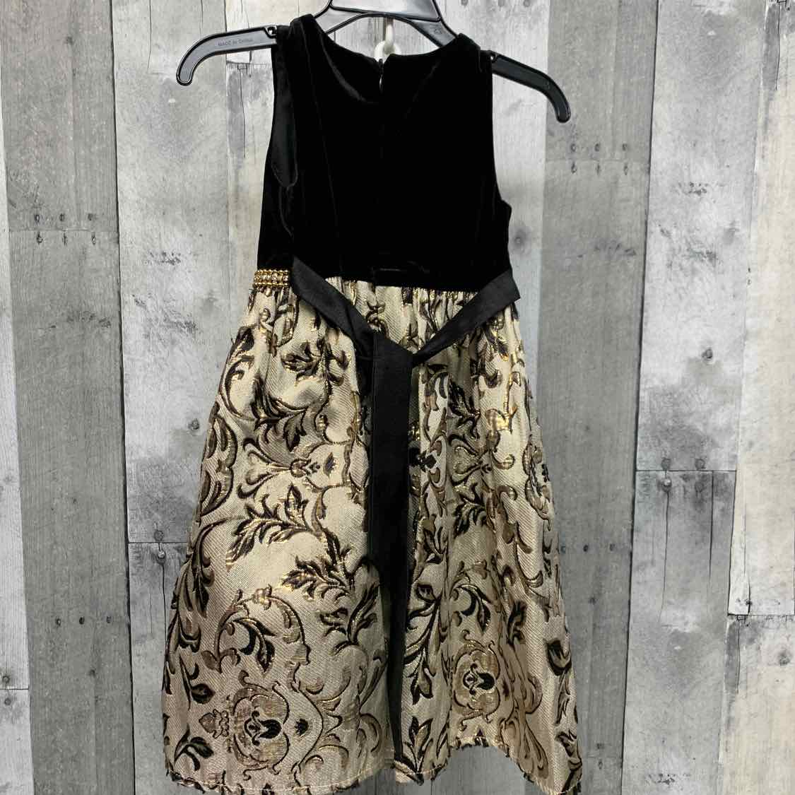 Size 3T Black/Gold American Princess Dress - Party
