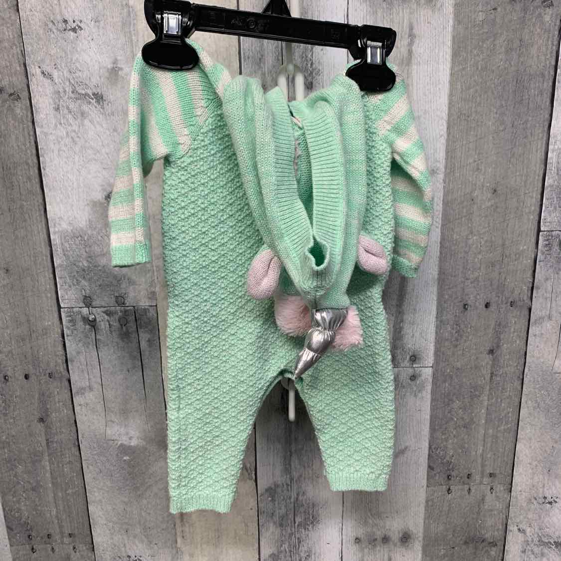 Size Newborn Mint/Pink Cat & Jack Romper