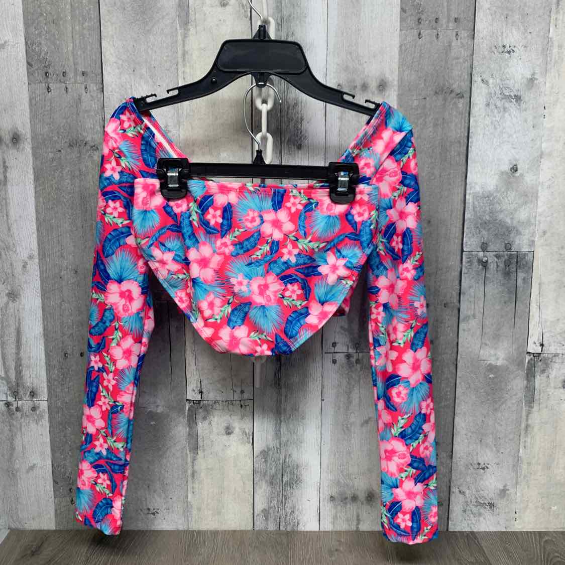 Size 10/12 Pink/Blue Art Class Swim Suit - 2pc+