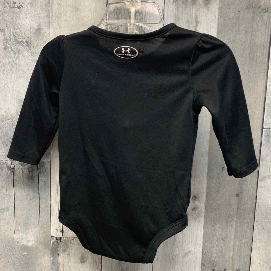 Size 6-9 Months Black Graphic Sport Brand Bodysuit