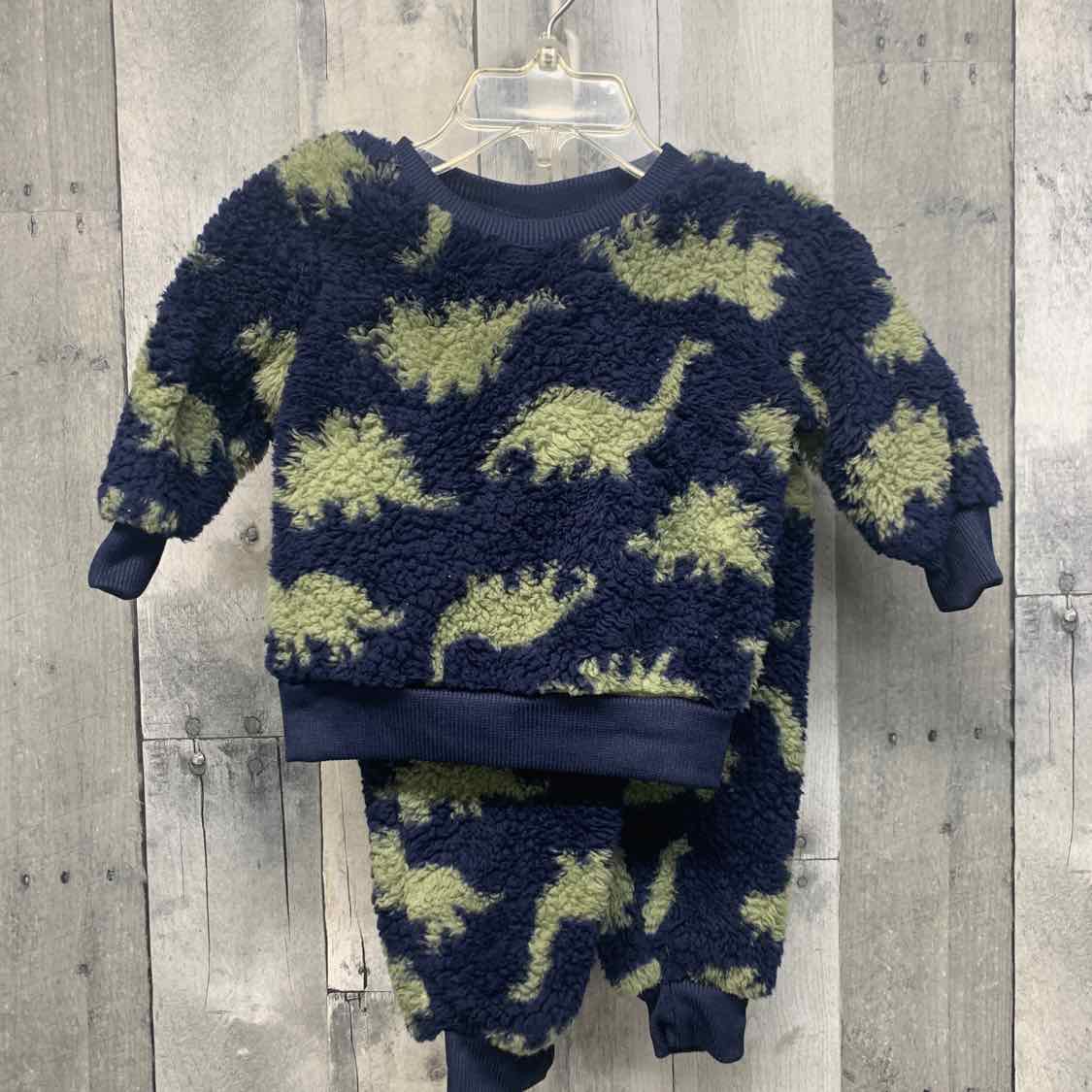 Size 3-6 Months Navy/Gray B Brand Shirt/Pants
