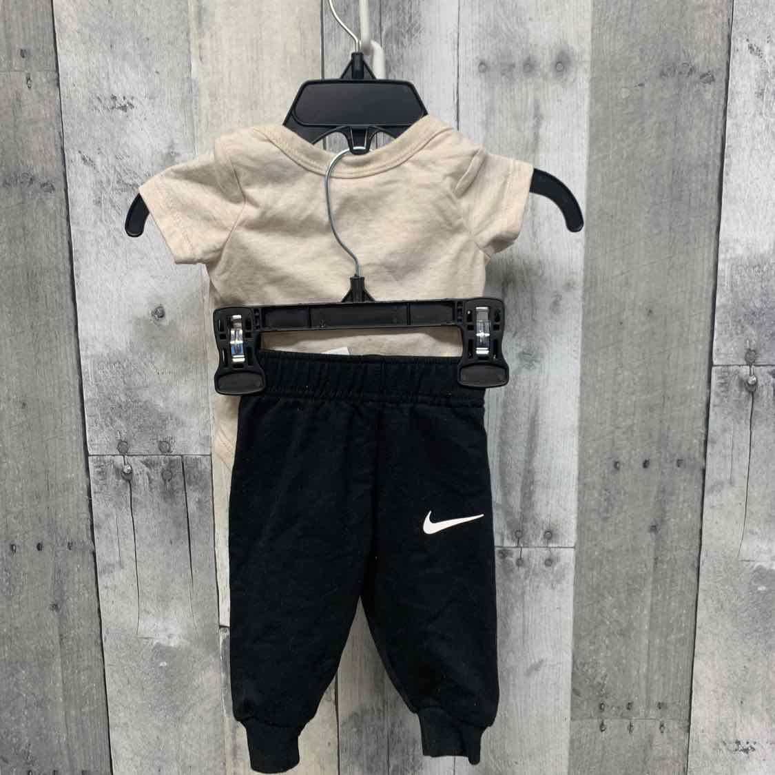 Size Newborn Tan/Black Sport Brand Shirt/Pants
