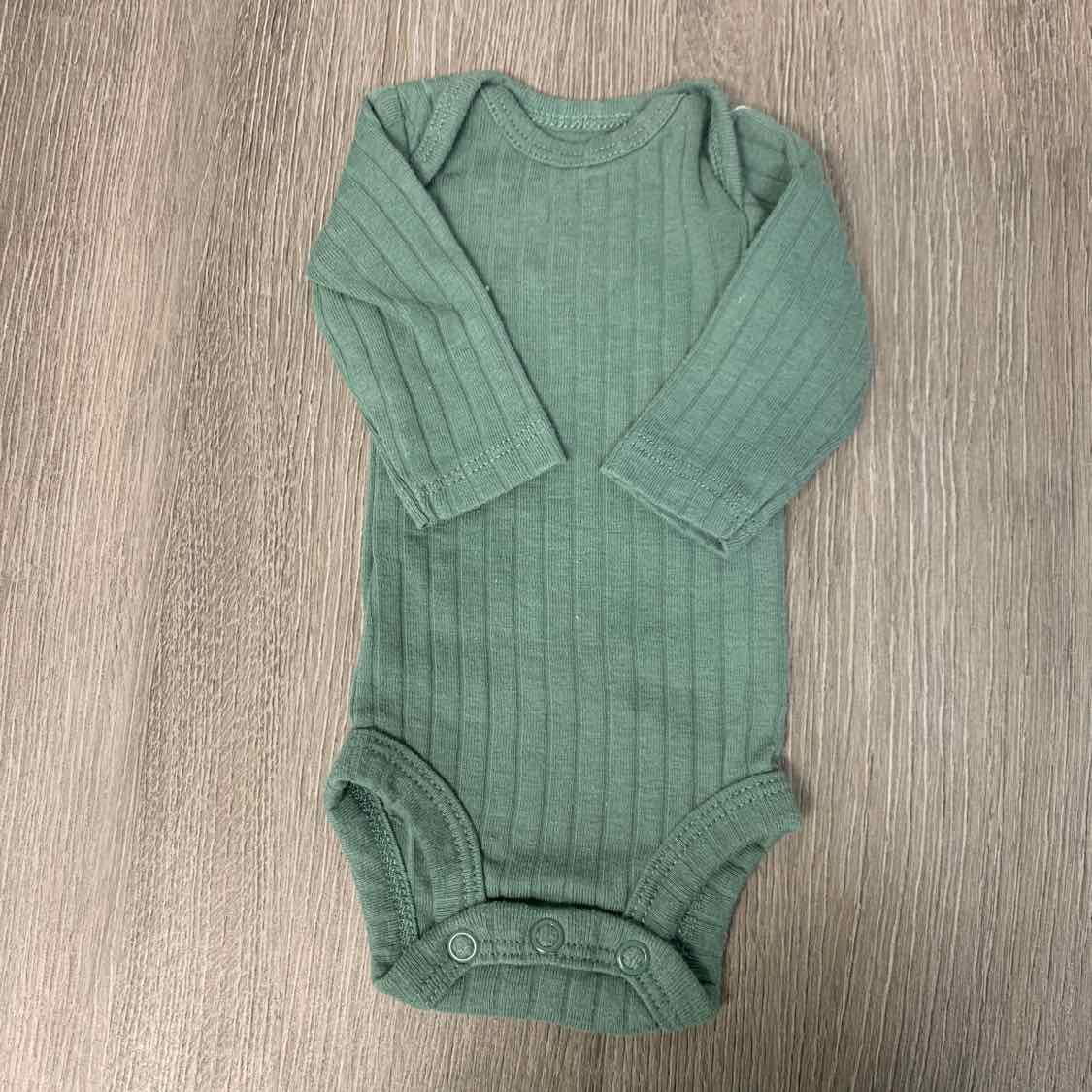 Size Preemie Green Child of Mine Bodysuit - OodlesCB