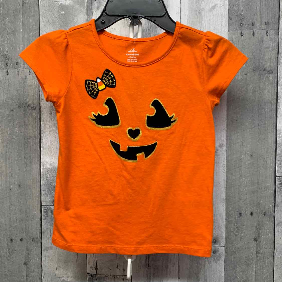 Size 4 Orange Holiday Brands T Shirt