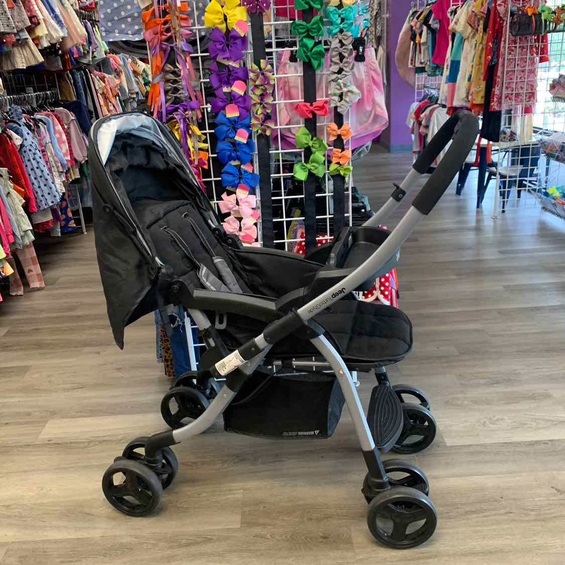 Jeep Black Stroller - Single