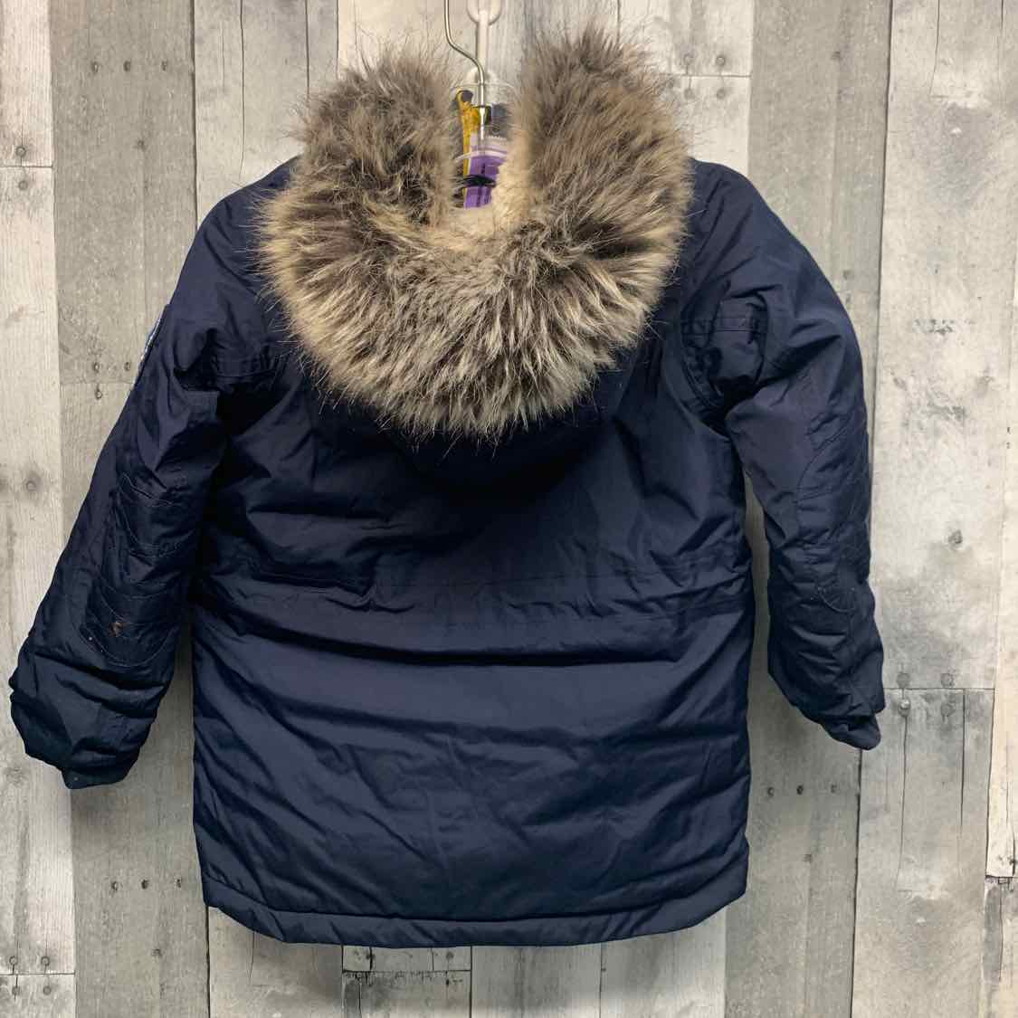 Size 4 Navy Lands' End Snow Jacket