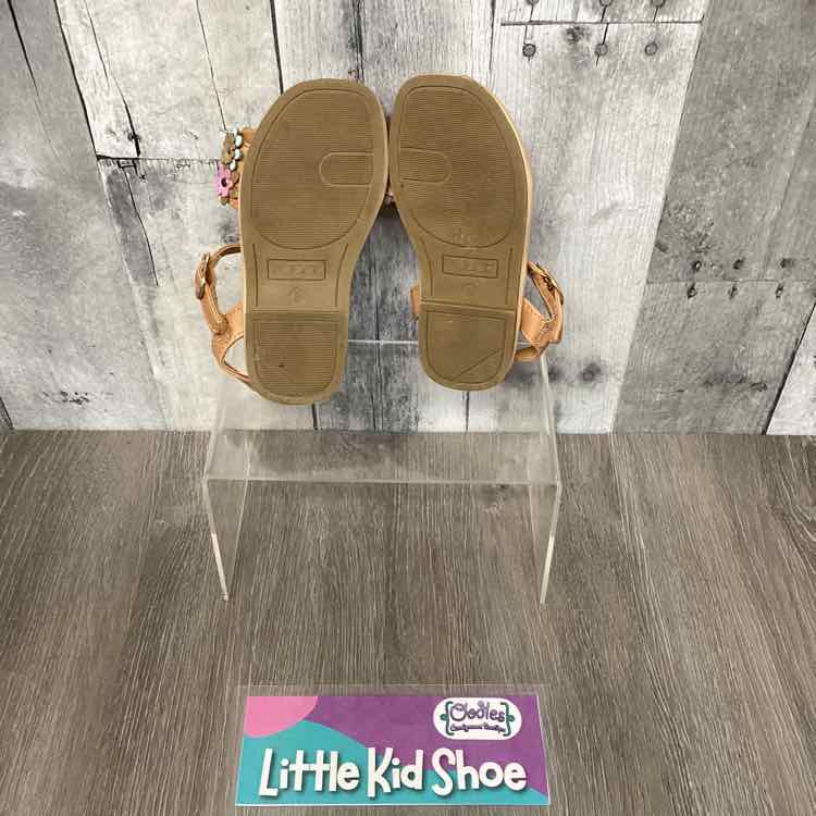 Size 8 Brown/Purple Sugar Sandals - OodlesCB