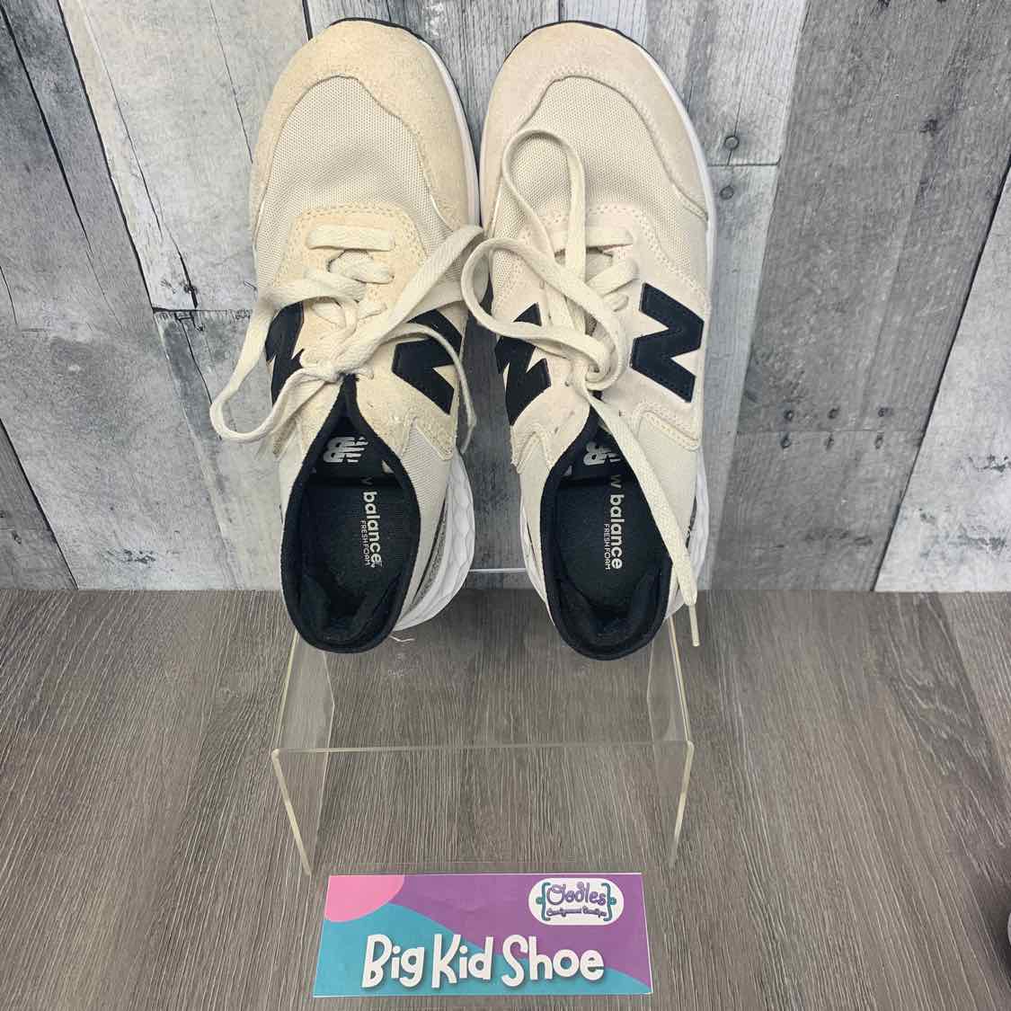 Size 5 Tan/Black New Balance Sneakers
