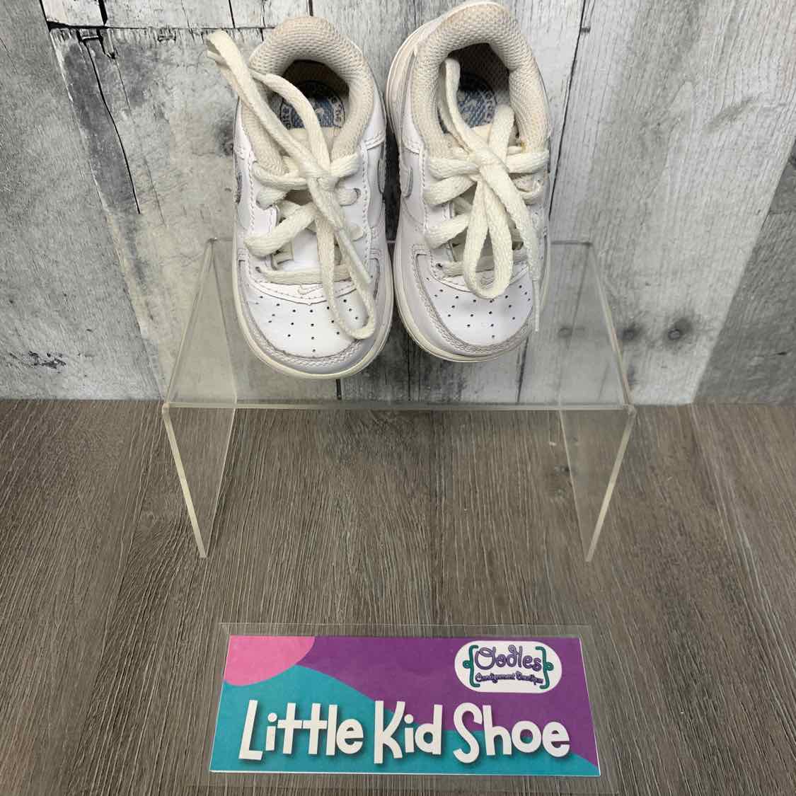 Size 3 White Sport Brand Sneakers