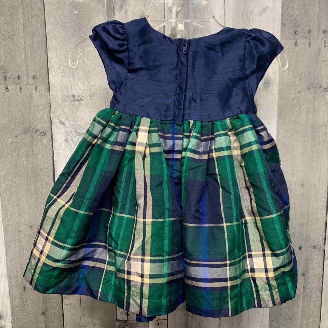 Size 3-6 Months Navy/Green Gymboree Dress - Party
