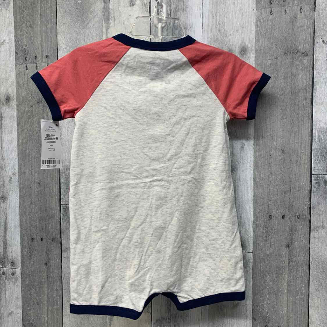 Size 18 Months Gray/Red Carter's Romper