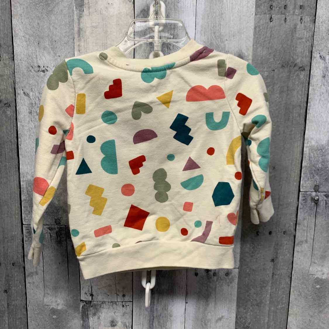 Size 18 Months Ivory/Blue Cat & Jack Pull Over