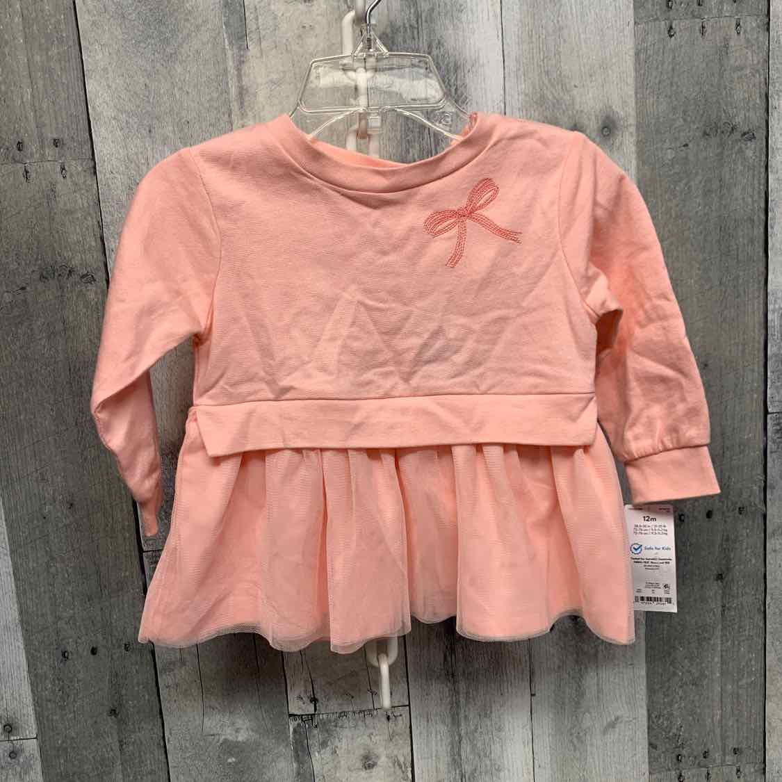 Size 12 Months Pink Just One You Long Sleeve Shirt