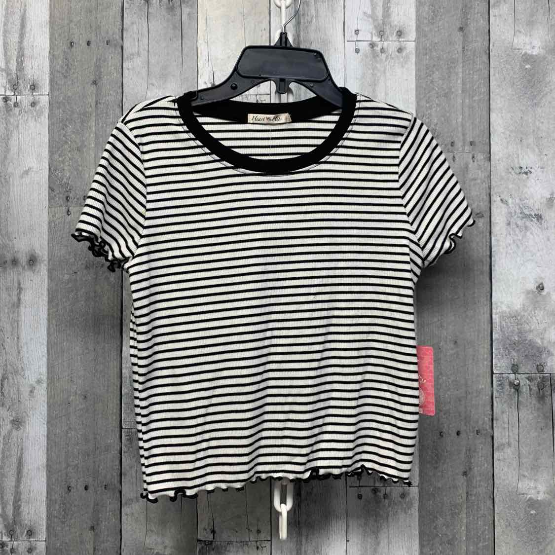 Size Large White/Black B Brand T Shirt