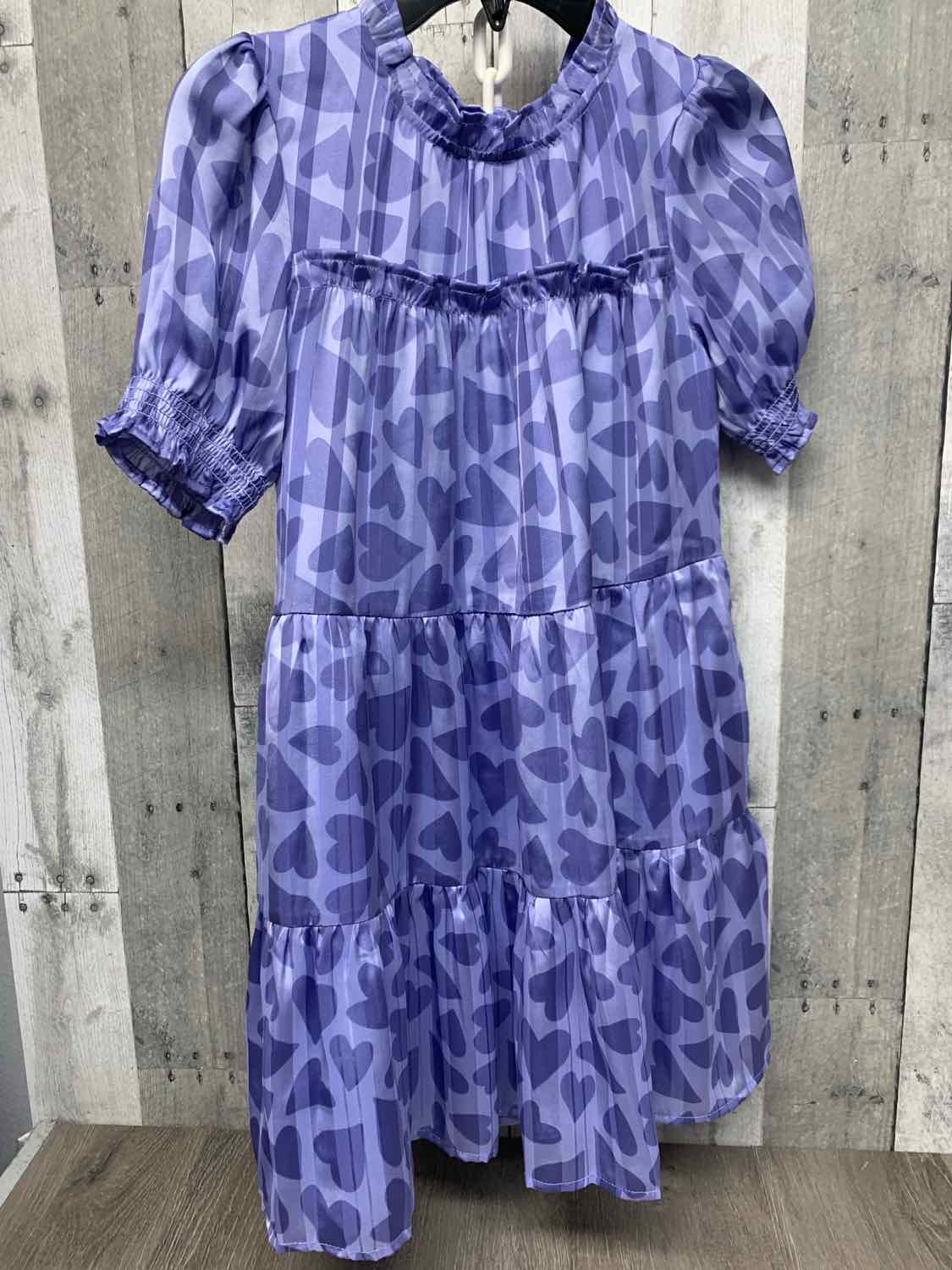 Size 8 Purple Print Cat & Jack Dress