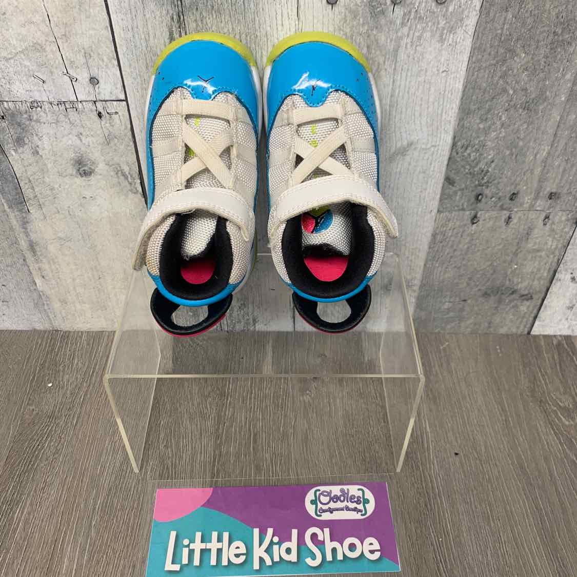 Size 6 Blue/White Sport Brand Sneakers
