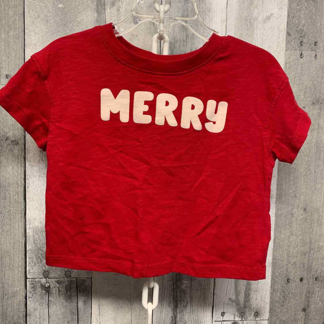 Size 3T Red/White Cat & Jack T Shirt