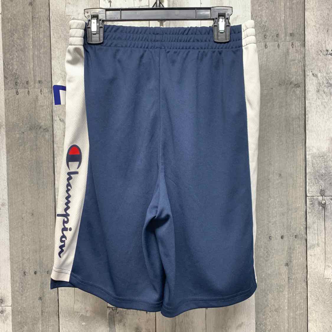 Size Large Navy/White Champion Shorts - Athletic