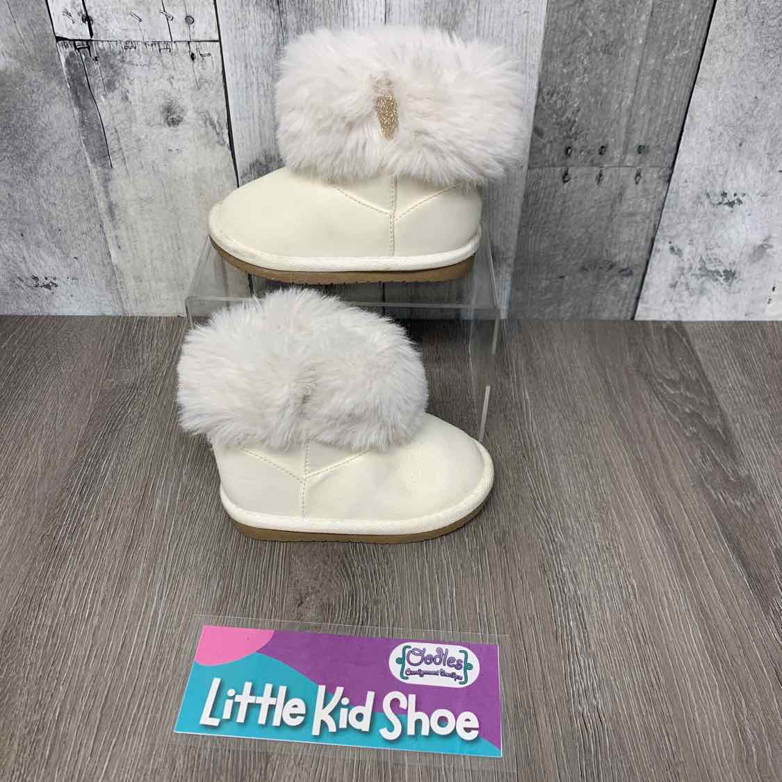 Size 6 White Gymboree Boots