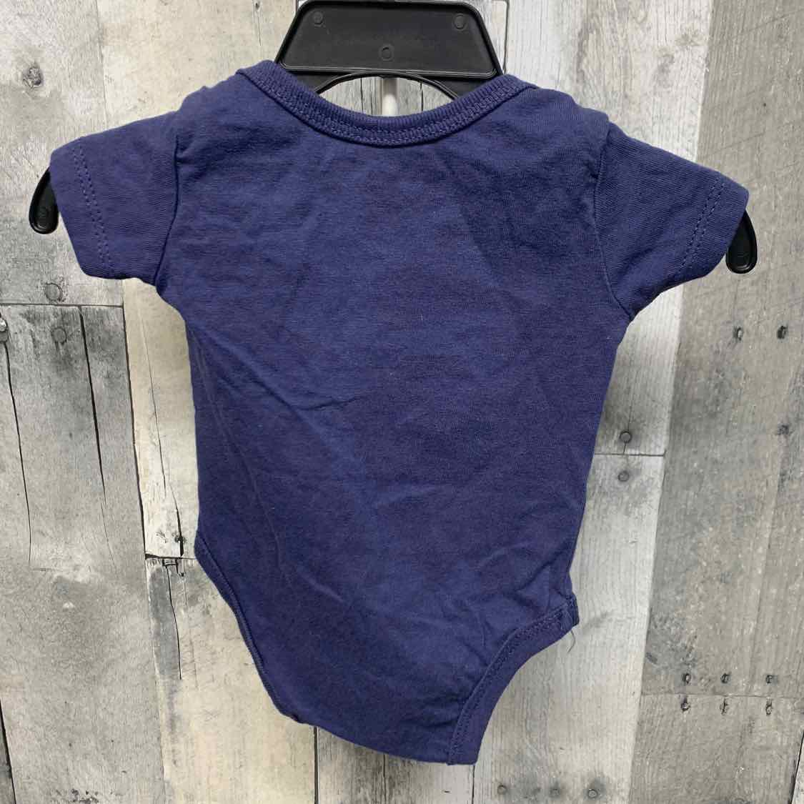 Size 3 Months Navy Graphic Champion Bodysuit