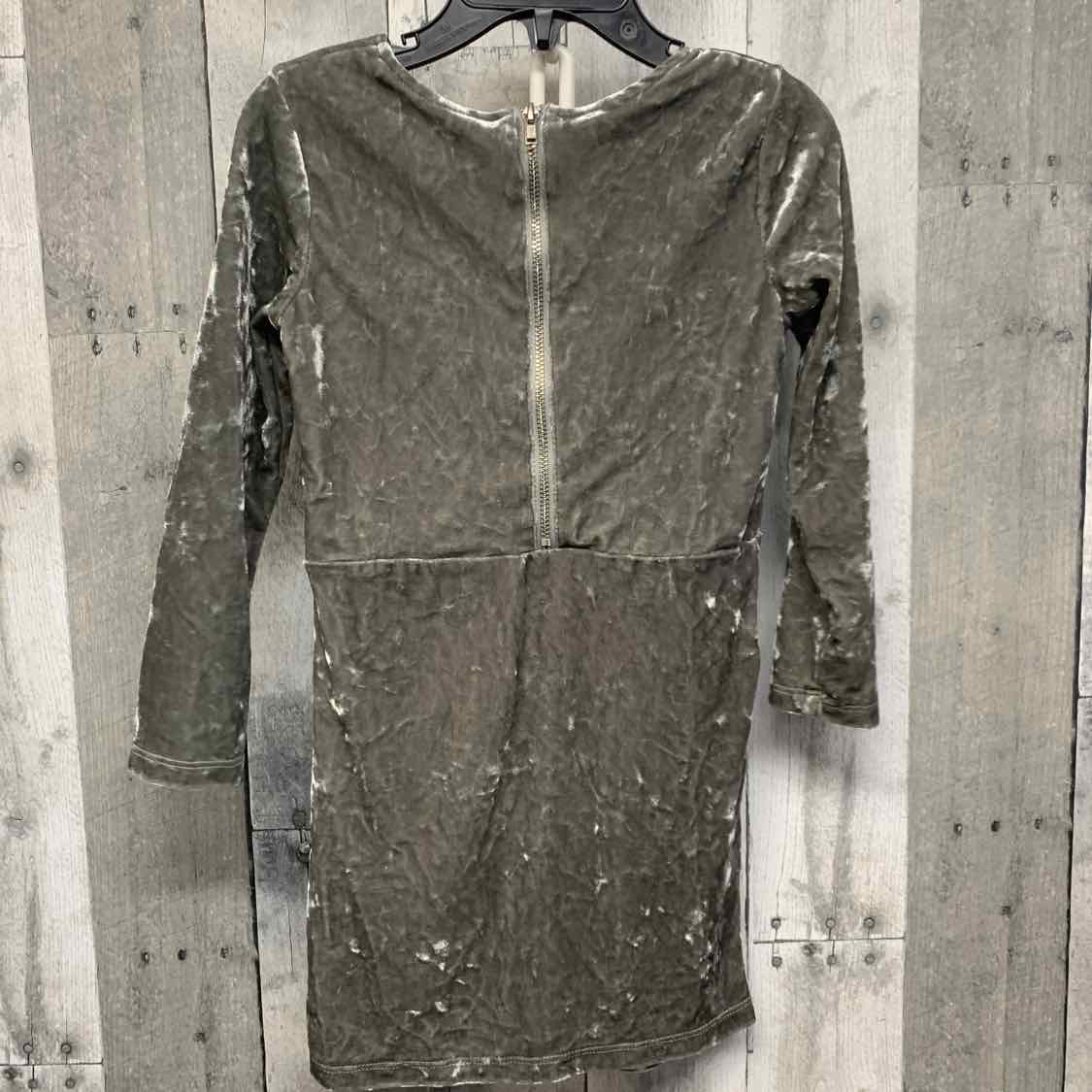 Size 2/4 Gray H&M LS Dress