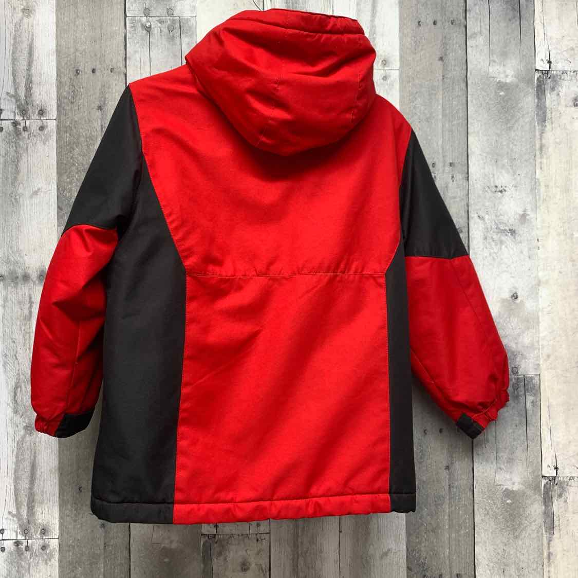 Size 6/7 Red/Black Swiss Tech Snow Jacket