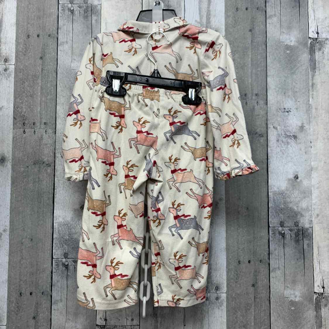 Size 2T Tan Print Just One You 2pc PJs