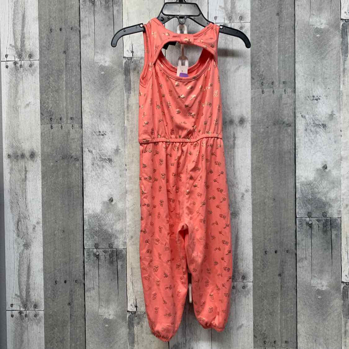 Size 3T Coral Picapino Romper