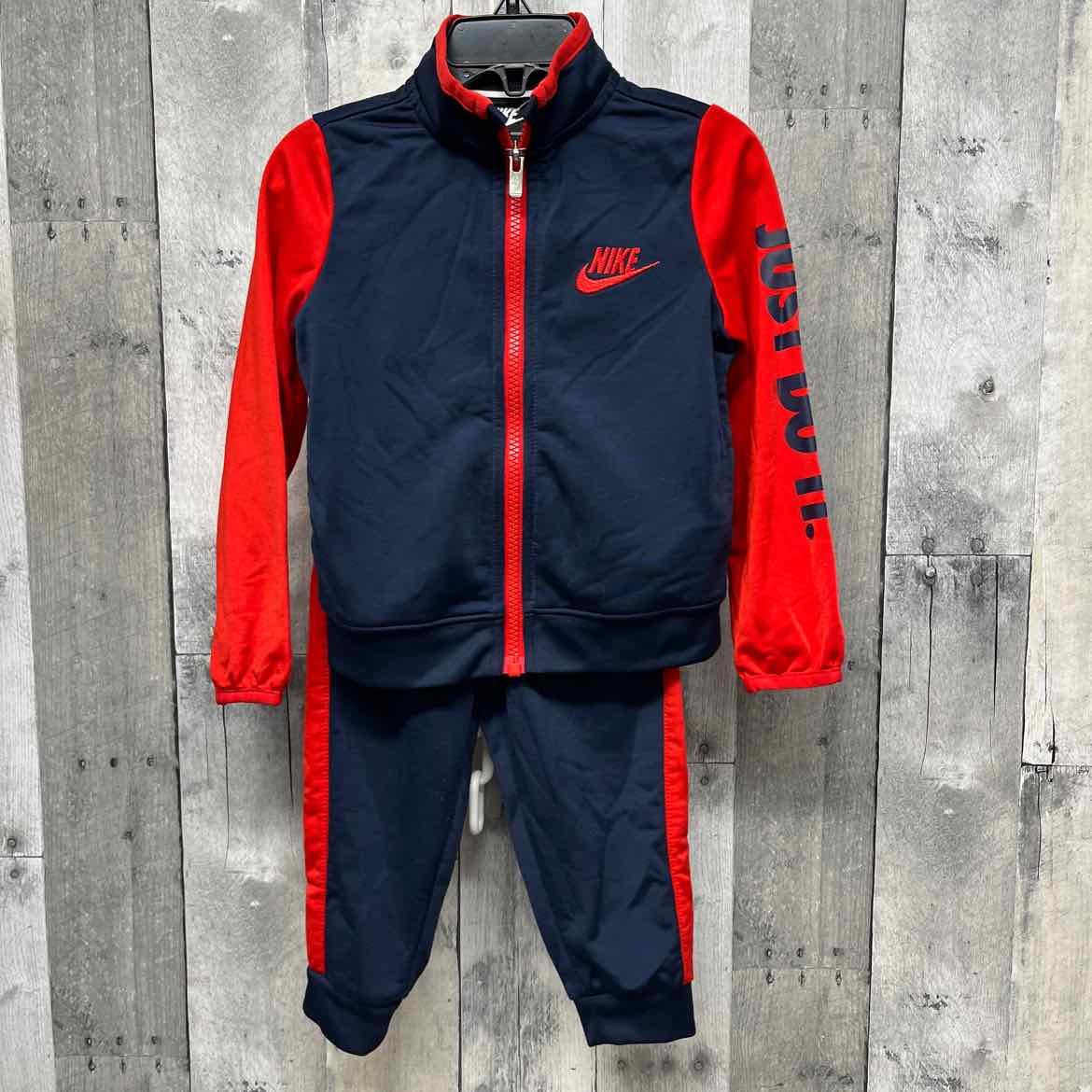 Size 2T Navy/Red Sport Brand Jacket/Pants